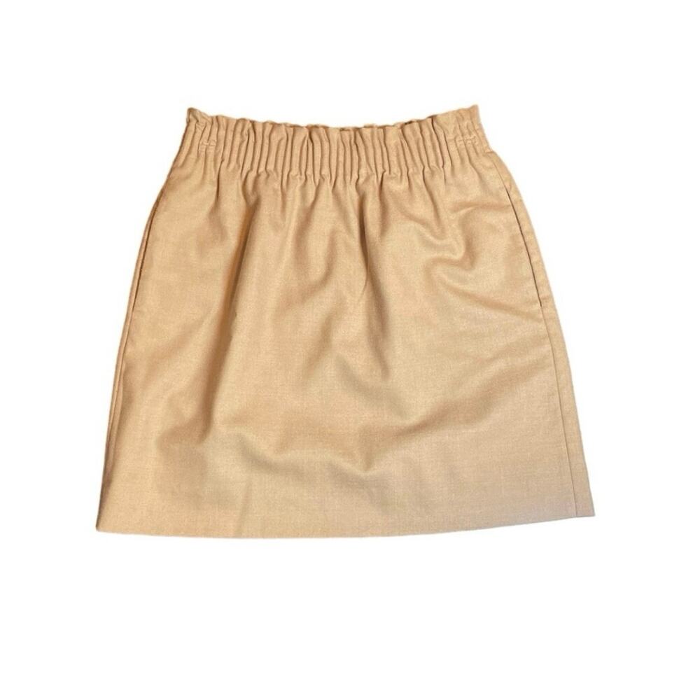 J. Crew Wool Blend Mini Skirt